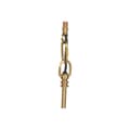 Miniatyrbilde 7 av 8: Taklys Home ESPRIT Beige Gyllen Messing 25 W 113 x 113 x 132 cm