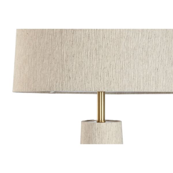 Gulvlampe Home ESPRIT Beige Gyllen 50 W 220 V 40 x 40 x 149 cm