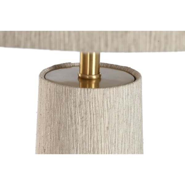 Gulvlampe Home ESPRIT Beige Gyllen 50 W 220 V 40 x 40 x 149 cm