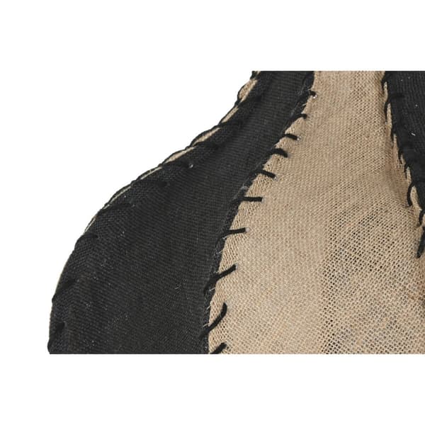 Taklys Home ESPRIT Flerfarget Jute Tau Jern 25 W 50 x 50 x 54 cm