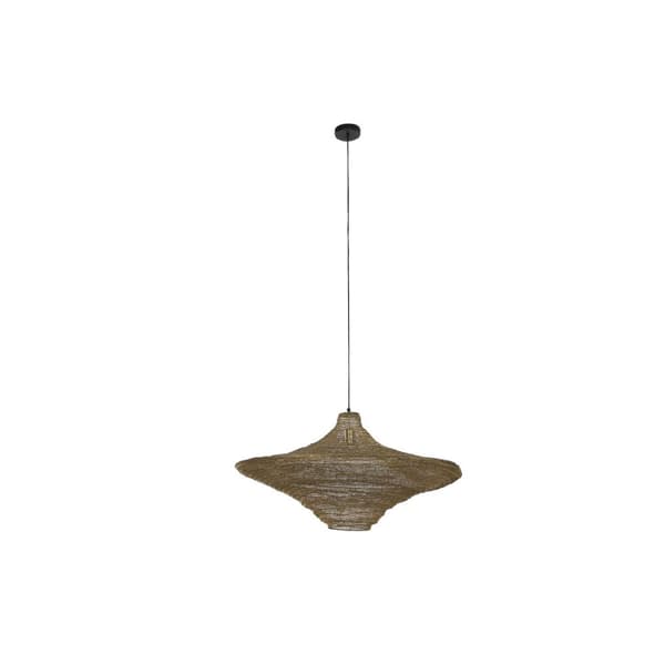Taklys Home ESPRIT Gyllen Jern 87 x 87 x 48 cm