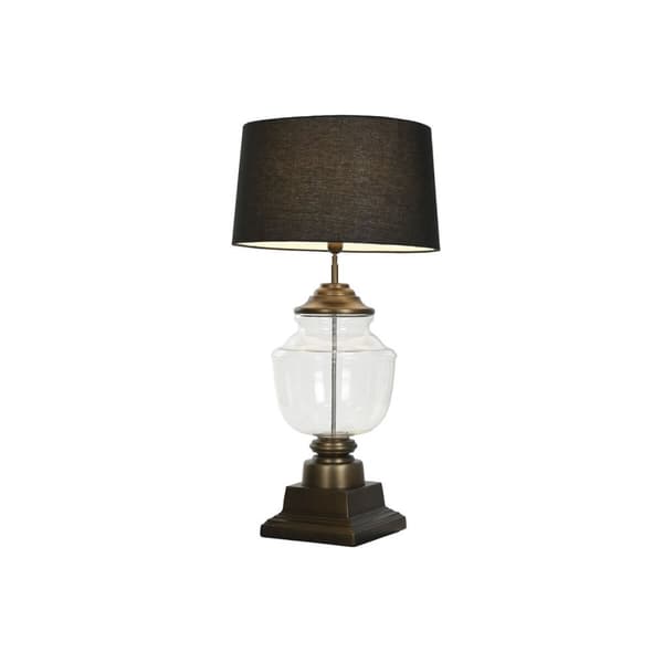 Bordlampe Home ESPRIT Svart Bronse 50 W 220 V
