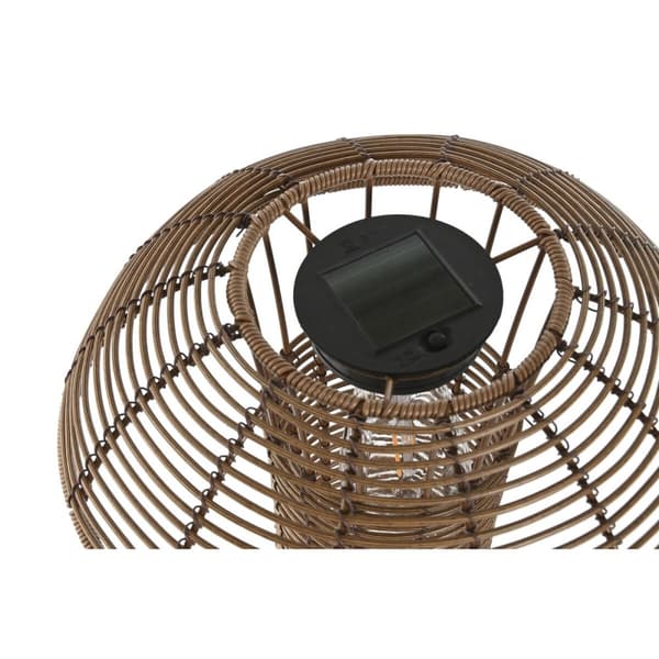 Solcellslampa Home ESPRIT Brun 30 x 30 x 50 cm
