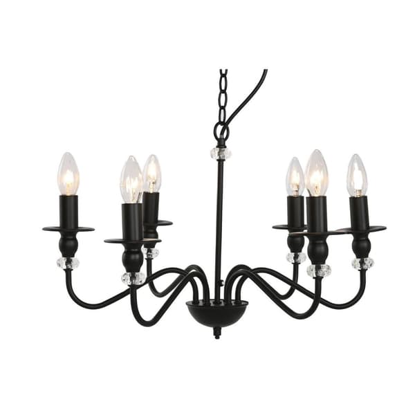 Taklampa Home ESPRIT Svart Metall 25 W 54 x 54 x 46 cm