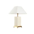Miniatyrbild 1 av 5: Bordslampa Home ESPRIT Vit Beige Gyllene 50 W 220 V
