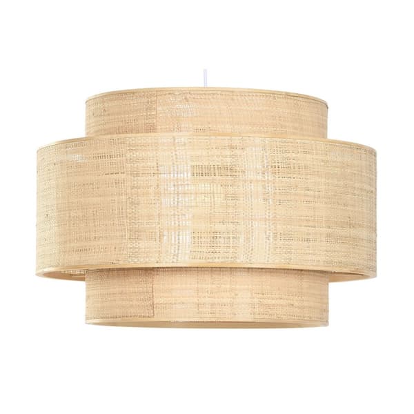 Kattolamppu Home ESPRIT Ruskea Bambu 50 W 56 x 56 x 37 cm