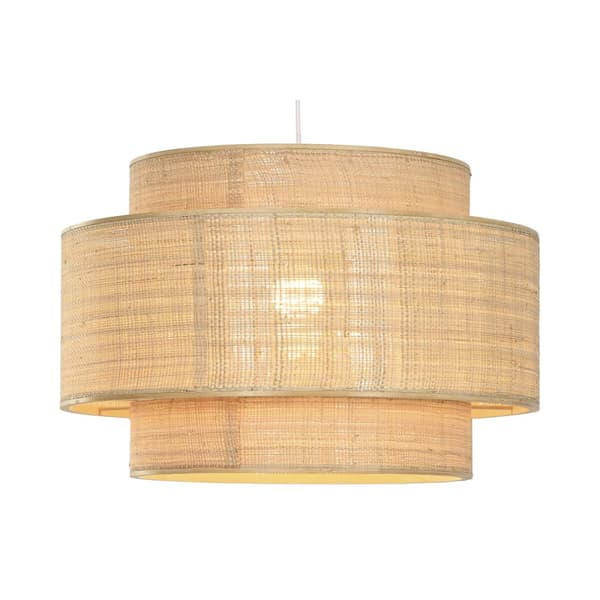 Kattolamppu Home ESPRIT Ruskea Bambu 50 W 56 x 56 x 37 cm