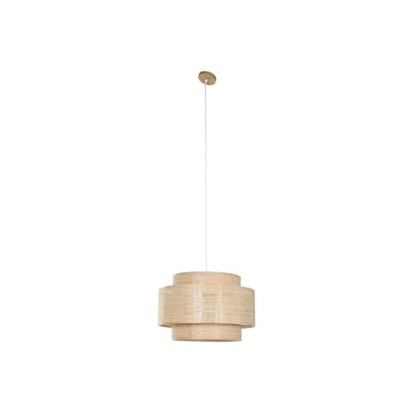 Kattolamppu Home ESPRIT Ruskea Bambu 50 W 56 x 56 x 37 cm