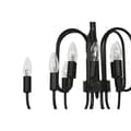 Miniatyrbillede 3 af 6: Loftslampe Home ESPRIT Sort Metal 54 x 54 x 46 cm