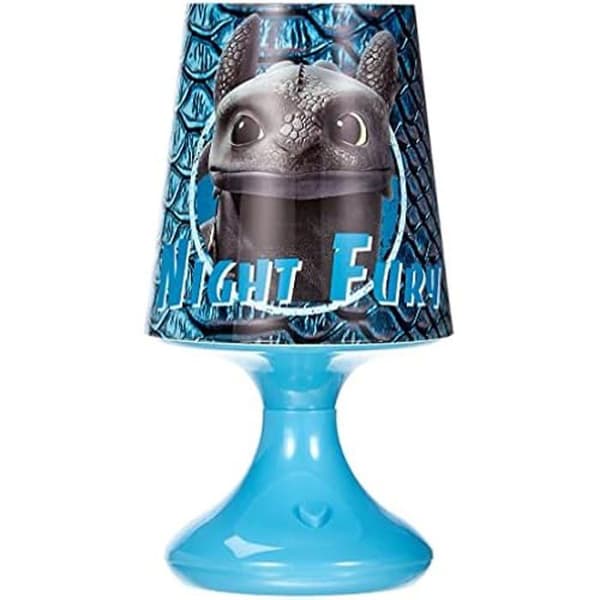 Lampe LED Mini - JOYTOY - Mörkblå - Fungerar med 3 AA-batterier - Fast och färgglad belysning - För barn