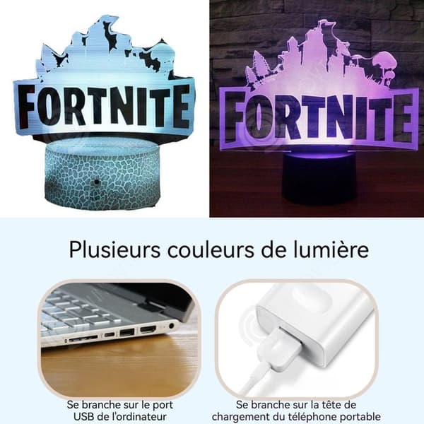 INN Nattlampa 7 Färger LED Nattlampa USB Fjärrkontroll Touch Sovrumsdekoration Bordslampa Present Nattlampa 3D Akryl
