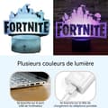 Miniatyrbild 3 av 4: INN Nattlampa 7 Färger LED Nattlampa USB Fjärrkontroll Touch Sovrumsdekoration Bordslampa Present Nattlampa 3D Akryl