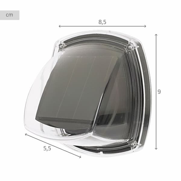 Solcellslampa Aktive 8,5 x 9 x 5,5 cm (6 antal)