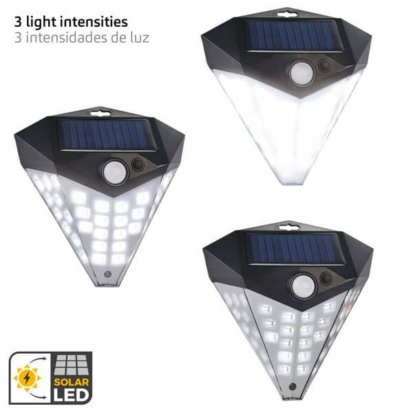 Solcellslampa Aktive 15 x 15 x 7 cm (6 antal)