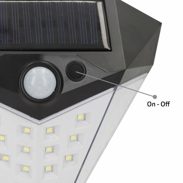 Solcellslampa Aktive 15 x 15 x 7 cm (6 antal)