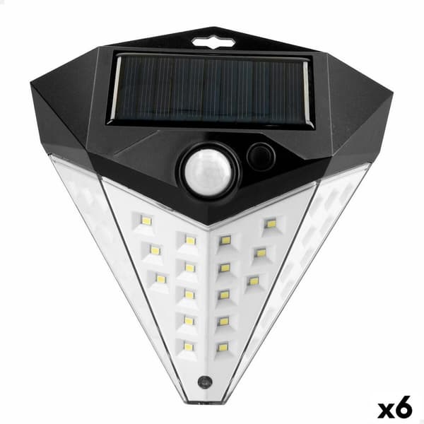 Solcellslampa Aktive 15 x 15 x 7 cm (6 antal)