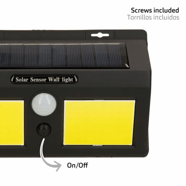 Solcellelampe Aktive 19 x 12 x 4,5 cm (6 enheder)