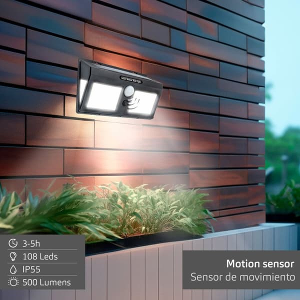 Solcellslampa Aktive 19 x 12 x 4,5 cm (6 antal)