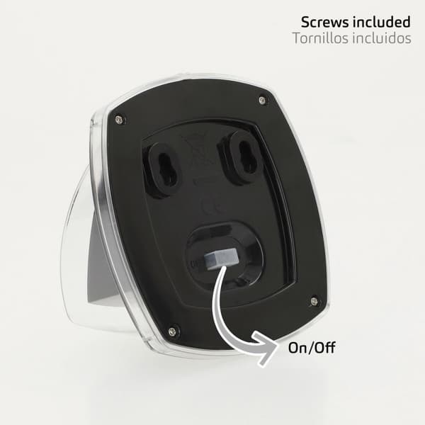 Solcellelampe Aktive 8,5 x 9 x 5,5 cm (6 enheder)