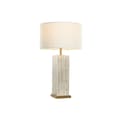 Miniatyrbillede 2 af 5: Bordlampe Home ESPRIT Beige Gylden 50 W 220 V
