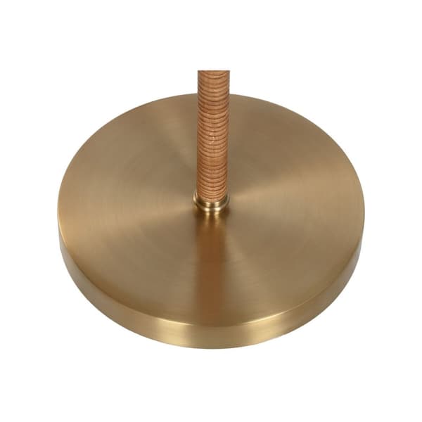 Golvlampa Home ESPRIT Beige Gyllene Naturell 50 W 220 V 42 x 42 x 154 cm