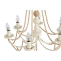 Miniatyrbild 6 av 7: Taklampa Home ESPRIT Ljusbrun Metall Järn Furu 25 W 57 x 28 x 57 cm