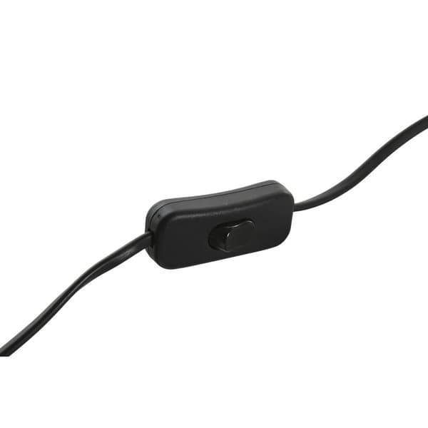 Bordslampa Home ESPRIT Vit Svart 50 W 220 V