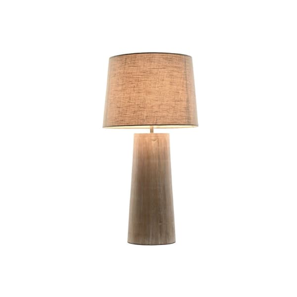 Pöytälamppu Home ESPRIT Luonnollinen Mangopuu 50 W 220 V 35 x 35 x 69 cm