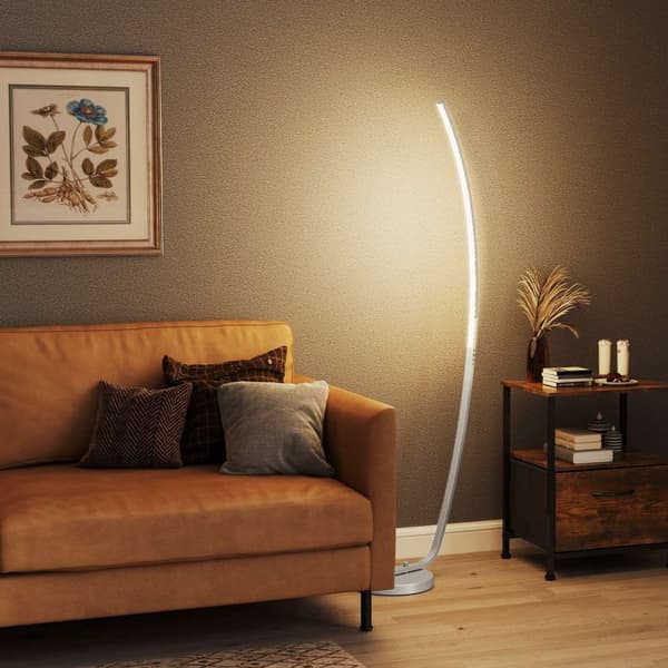Rootz LED -baslampa - Modern golvlampa - Dimble Light - Foot Switch Control - 46cm x 25cm x 147 cm