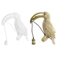 Miniatyrbild 1 av 4: Vägglampa DKD Home Decor Gyllene Vit Harts 220 V 50 W (26 x 19,5 x 44 cm) (2 antal)