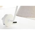 Miniatyrbild 2 av 5: Vägglampa DKD Home Decor Gyllene Metall linne Vit 50 W Modern (22 x 32 x 37 cm) (2 antal)