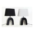 Miniatyrbild 4 av 4: Bordslampa DKD Home Decor Keramik Svart Polyester (20 x 20 x 31 cm) (2 pcs)