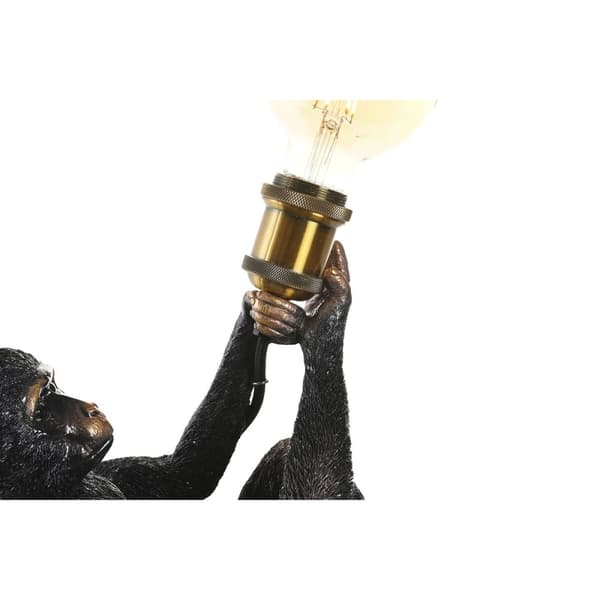Bordslampa DKD Home Decor 31,5 x 18 x 27 cm Gyllene Metall Koppar Harts 220 V 50 W (2 antal)