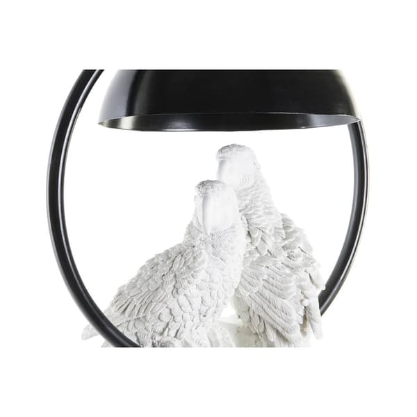 Taklys DKD Home Decor Gyllen Hvit 220 V 50 W (29,5 x 22 x 44,5 cm) (2 enheter)