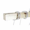 Miniatyrbild 3 av 3: Taklampa DKD Home Decor Svart Metall Trä Vit 220 V 50 W (100 x 7 x 160 cm) (2 pcs)