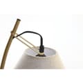 Miniatyrbillede 3 af 5: Væglampe DKD Home Decor Gylden Metal Hør Hvid 50 W Moderne (22 x 32 x 37 cm) (2 enheder)