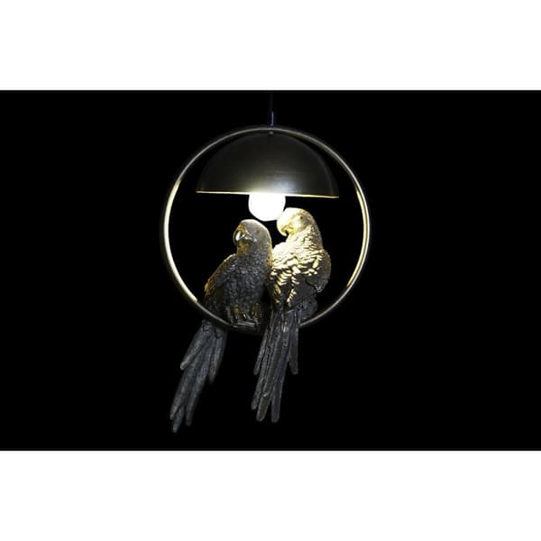 Loftslampe DKD Home Decor Gylden Hvid 220 V 50 W (29,5 x 22 x 44,5 cm) (2 enheder)