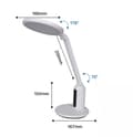 Miniatyrbillede 5 af 5: Philips Fuldspektret Skrivebordslampe Øjenbeskyttende Studielampe Børn Studerende Børn Skrivebord Hjemmearbejde Skrivebordslampe