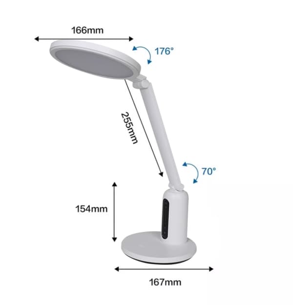 Philips Fuldspektret Skrivebordslampe Øjenbeskyttende Studielampe Børn Studerende Børn Skrivebord Hjemmearbejde Skrivebordslampe