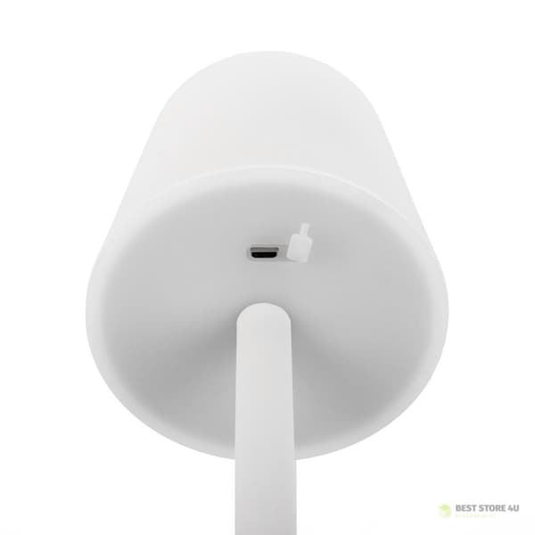 V-TAC 3W LED Nattlampa Skrivbordslampa Laddningsbar Dimbar Vit VT-7703 4000K 70lm