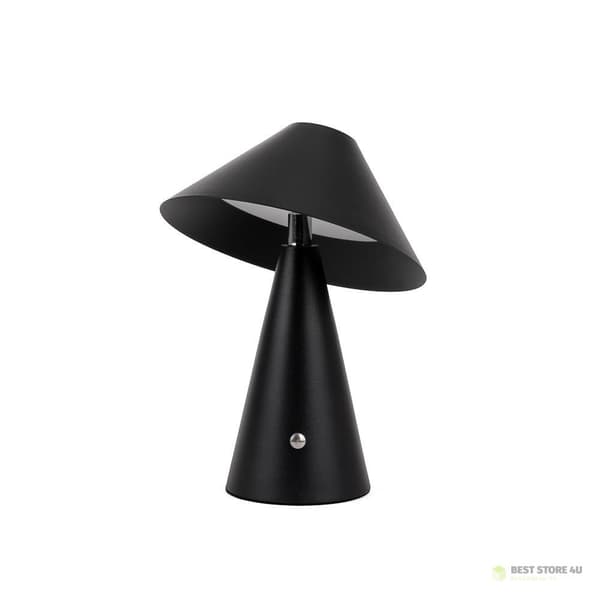 V-TAC 3W LED Natlampe Skrivebordslampe 24cm USB Opladning Dæmpbar Sort VT-1051 3000K-6000K 200lm
