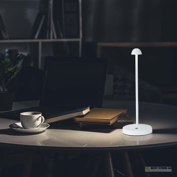 V-TAC 3W LED Nattlampa Skrivbordslampa 29cm USB Laddning Dimbar Vit VT-1073 3000K-6000K 130lm