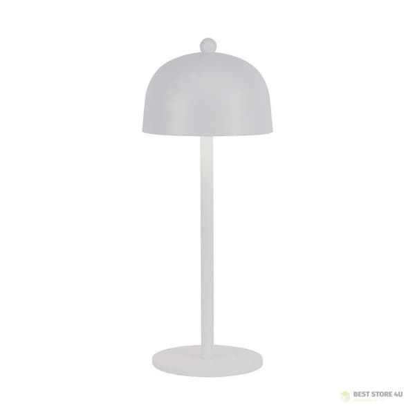 V-TAC 3W LED-yövalo pöytävalaisin 30cm USB-lataus himmennettävä valkoinen VT-1052 3000K-6000K 200lm