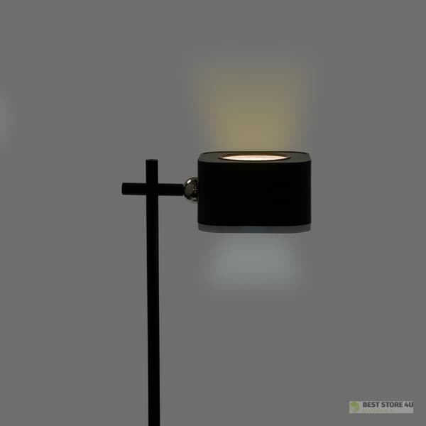 V-TAC Skrivbordslampa 4in1 35cm Vägglampa Klämma Ficklampa 3W LED CCT Svart VT-10115 3000K-6000K 300lm