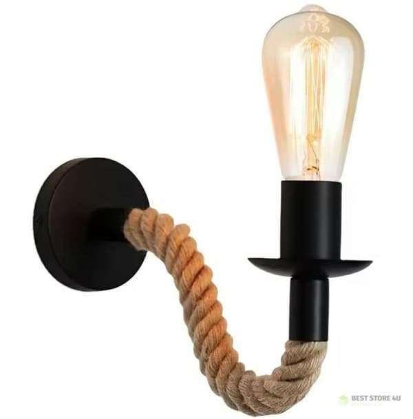 ZD151 Loft vägglampa i rep
