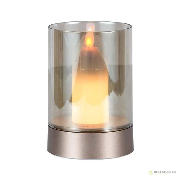 Natlampe Stearinlys V-TAC 3W LED USB-opladning Dæmpbar Guld VT-7564 3000K 110lm