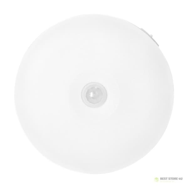 LED-natlampe med bevægelsessensor, genopladelig, selvklæbende, 3000/6000K