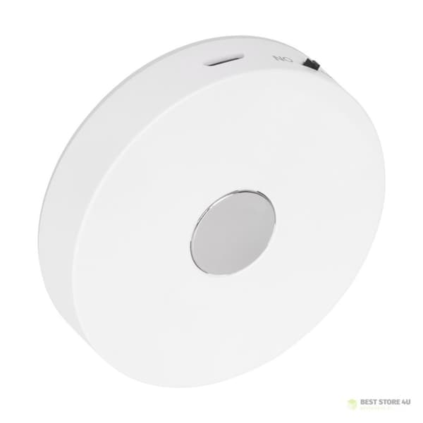 Genopladelig LED-natlampe med magnet og bevægelsessensor.