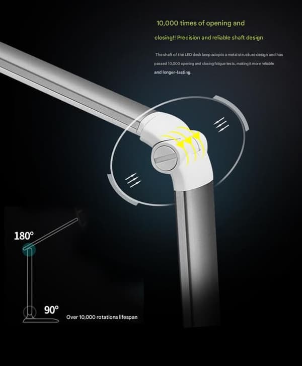 Philips Cool Constant LED Eye Protection Desk Lamp Kreativ og stilfuld sengelampe til studier, læsning, arbejde og søvn