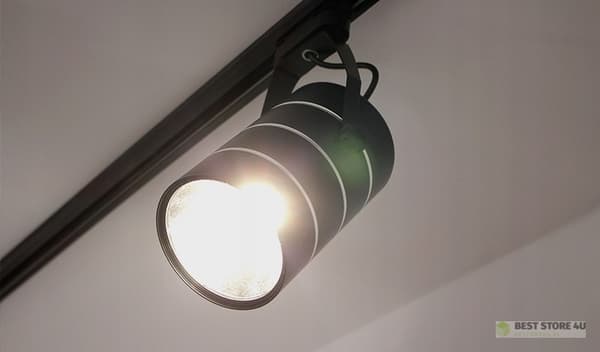 LED-myymälävalaisin yksivaiheinen kiskolle asennettava kohdevalo musta 30 W 2550 lm kylmä valo 6000 K